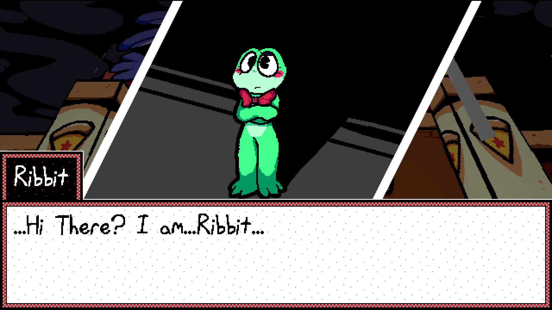 Guard Ribbits Ribbit get a Pizzaria JOB Mod for Five Nights at Frickbear's 3 | FB3 Mods