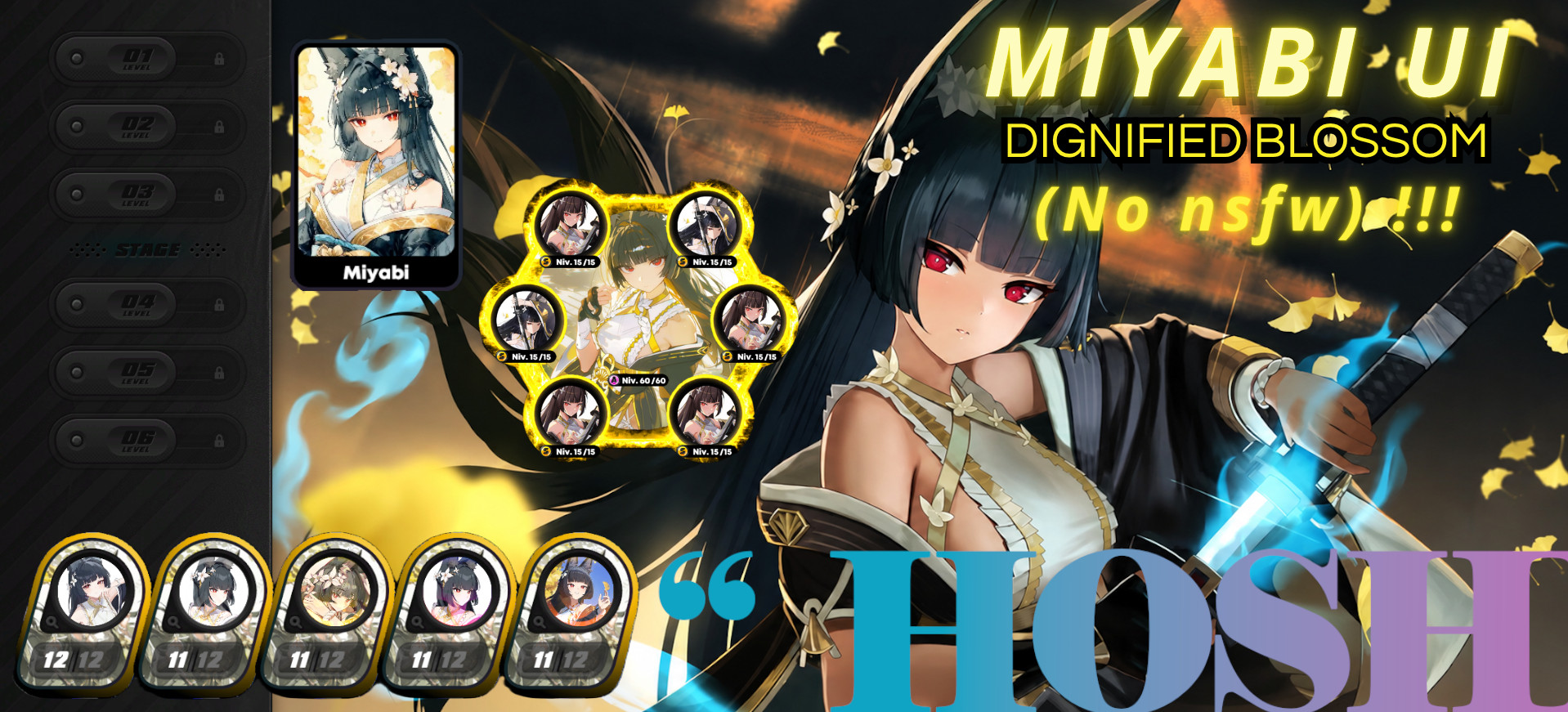 Miyabi skin Ui (No nsfw)