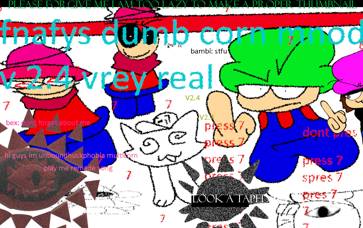 FNF vDaB FNAFY'S DUMB CORN MOD V2.4