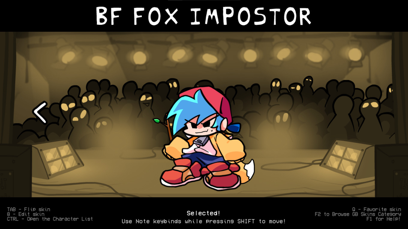 BF FOX IMPOSTOR PLAYABLE (update)