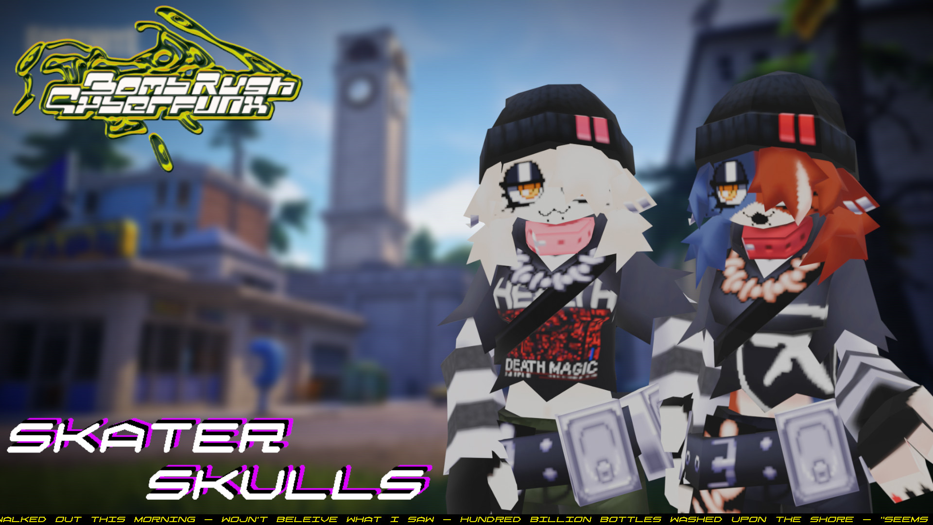 Skater/Summer Skulls