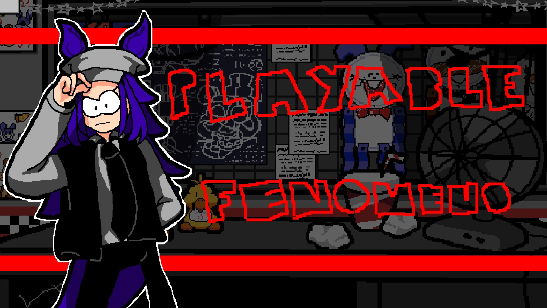 Playable Fenomeno from Umamusume Mod for Five Nights at Frickbear's 3 ...