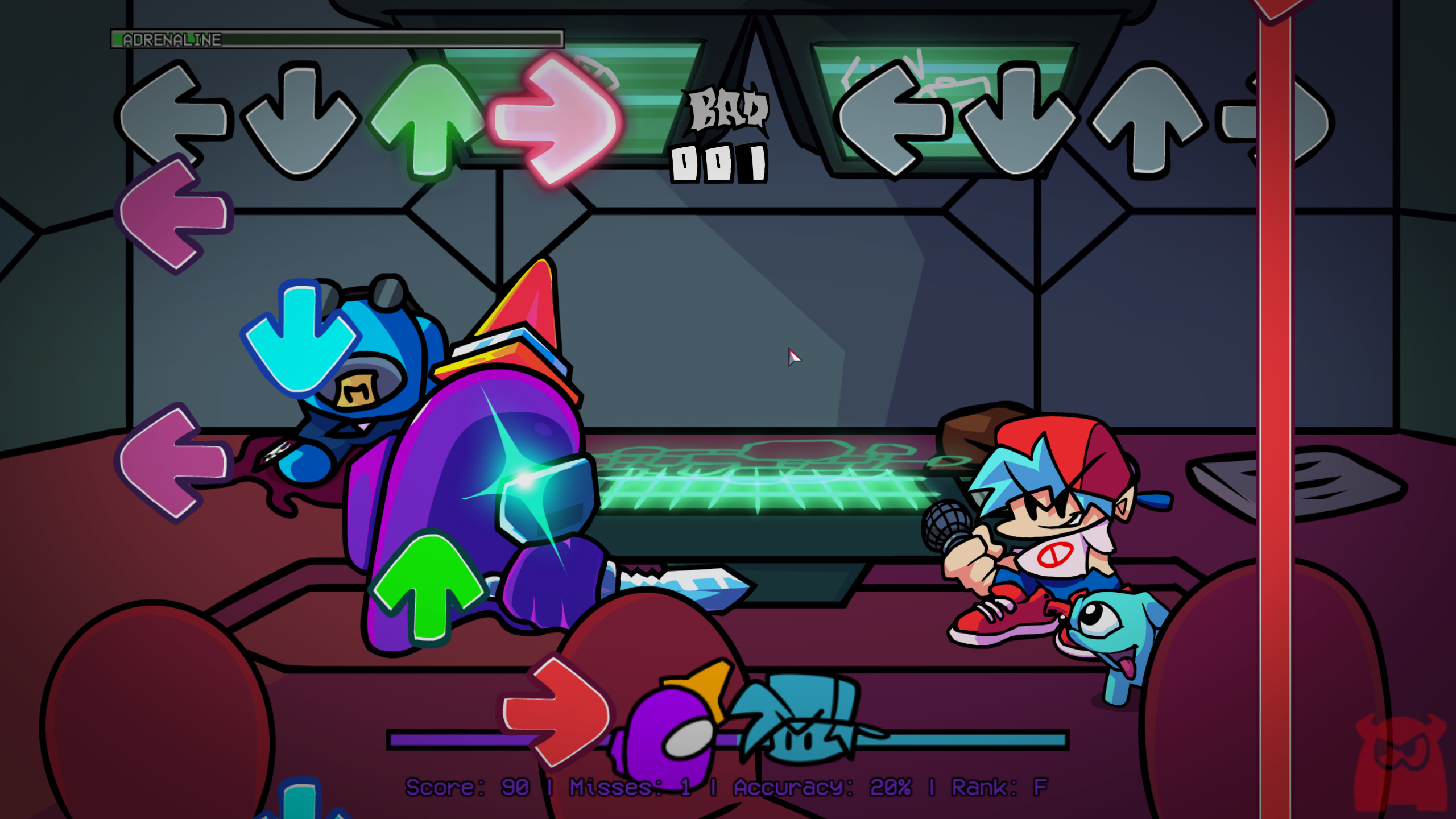 Suspicious Funkin' (Vs impostor legacy port)