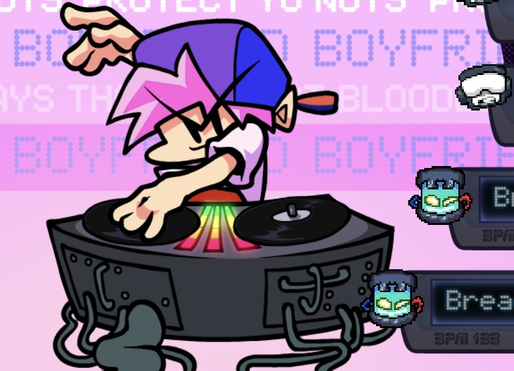 Bf and gf b sides over them