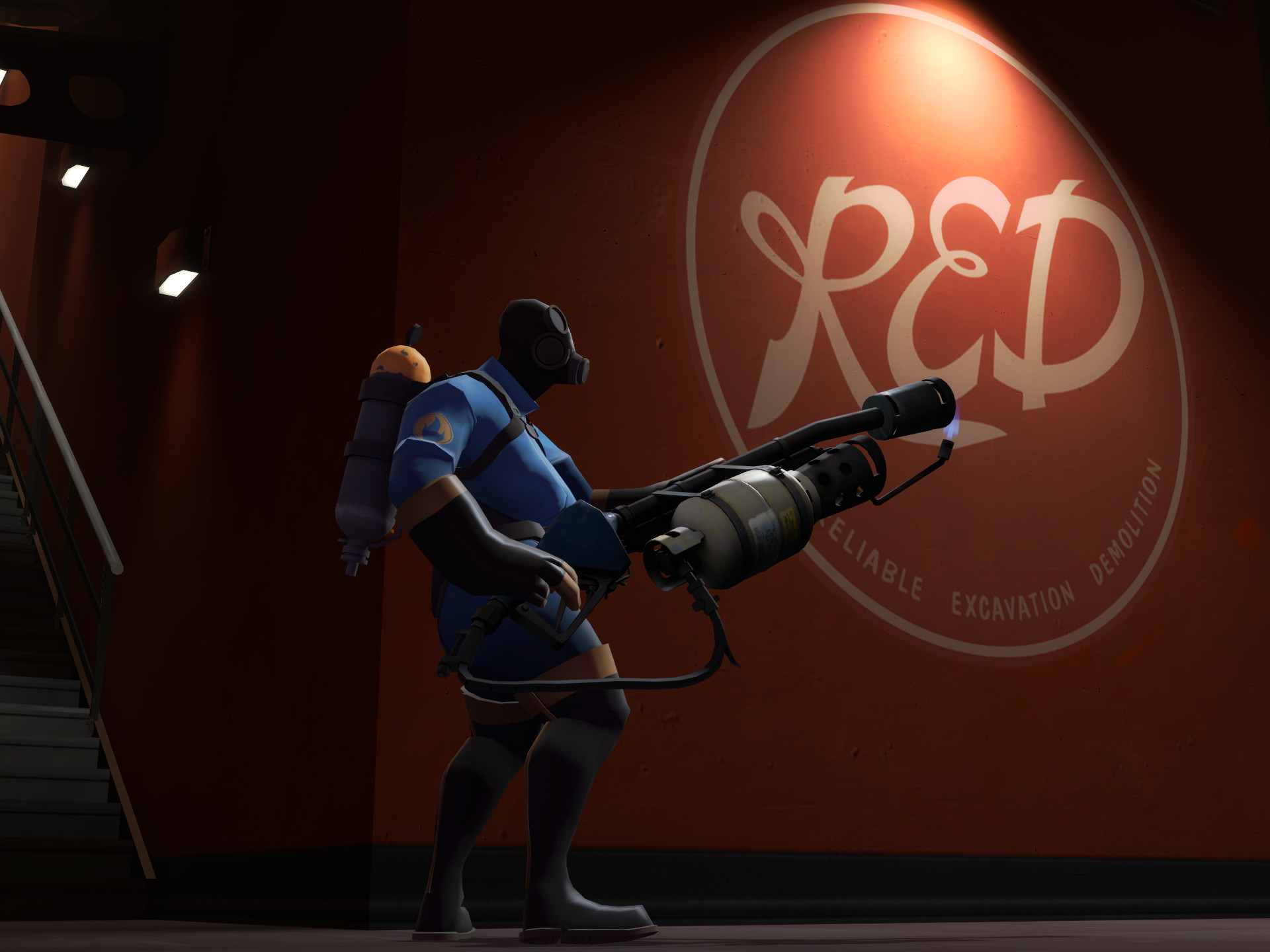 Revalved Femme Pyro Mod for Team Fortress 2: Gold Rush | TF2GR Mods