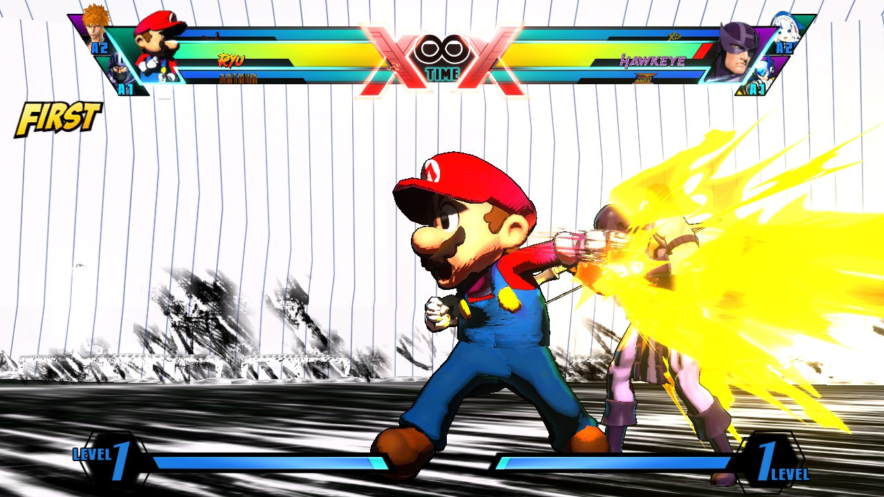 Mario Mod for Ultimate Marvel vs Capcom 3 | UMvC3 Mods