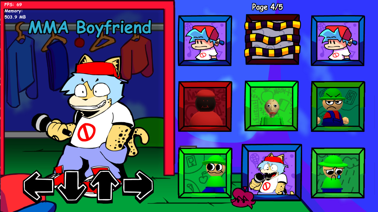 Playable mauMenyani BF & GF