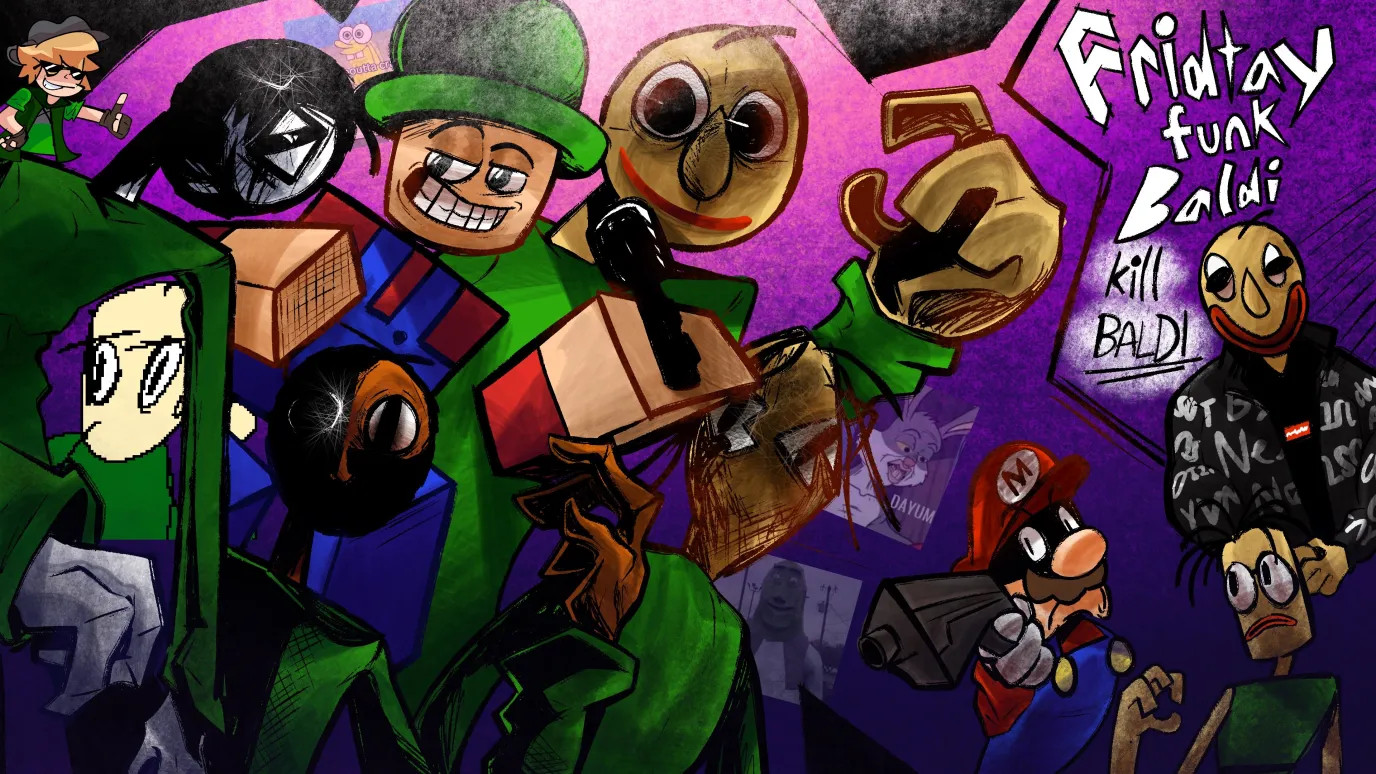 Fridtay Funk Baldi ; Kill Baldi