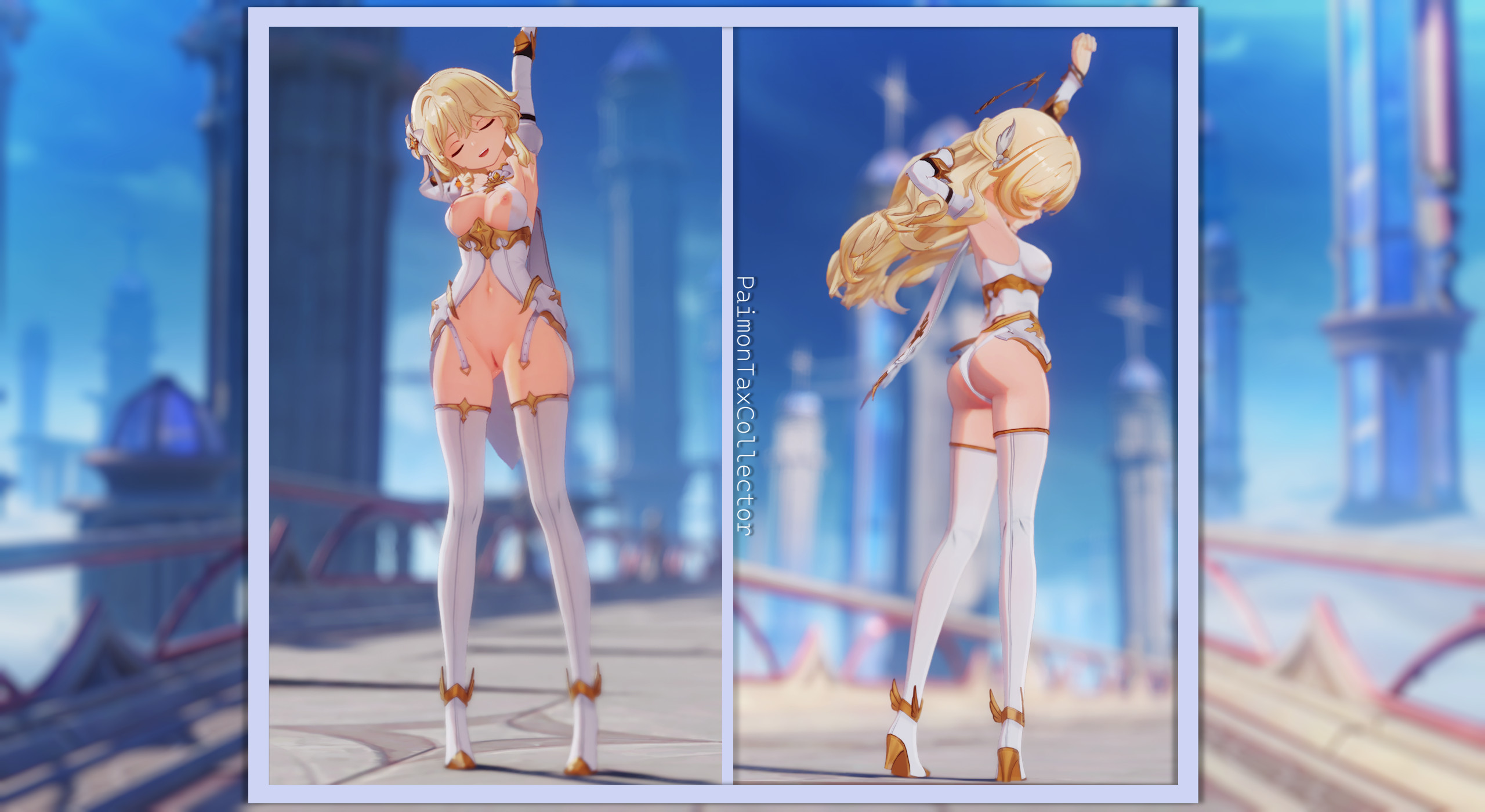 Lumine NSFW new skin