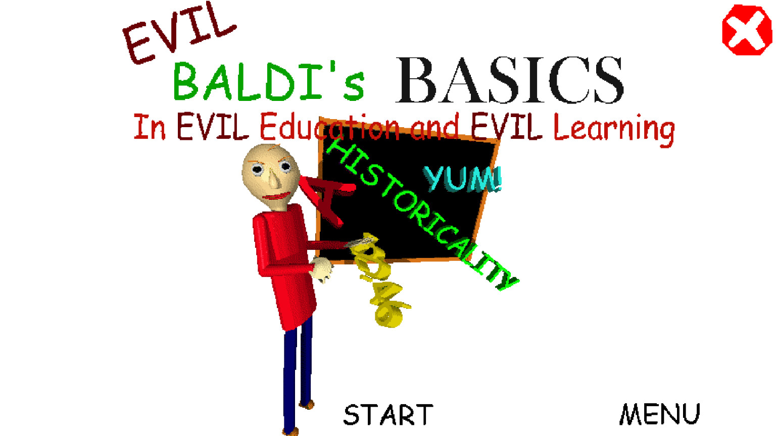 EVIL Baldi's Basics In EVIL Education and EVIL Lea
