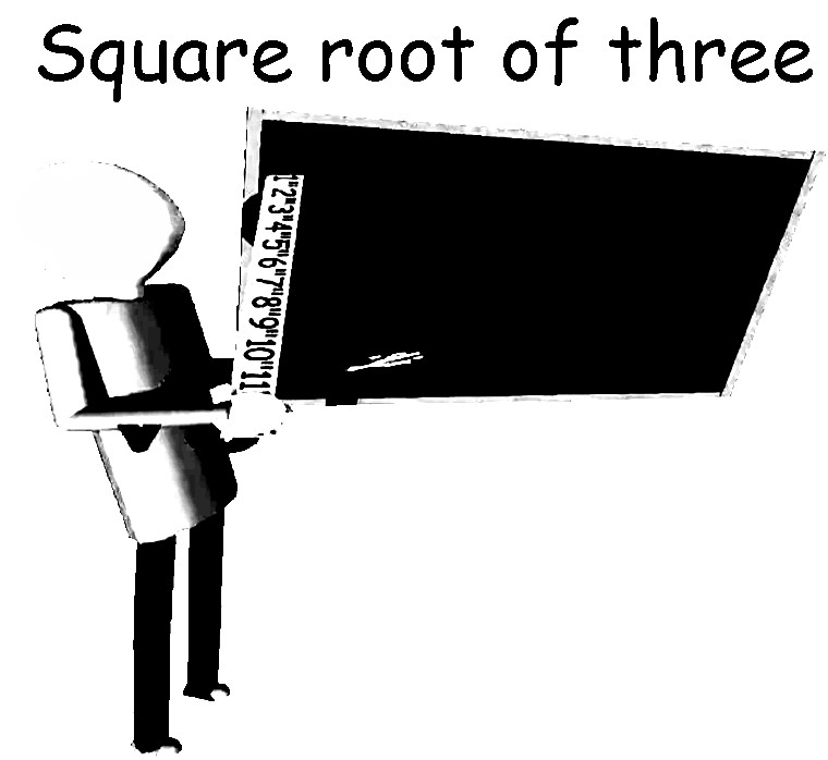 Square root of three (reupload)