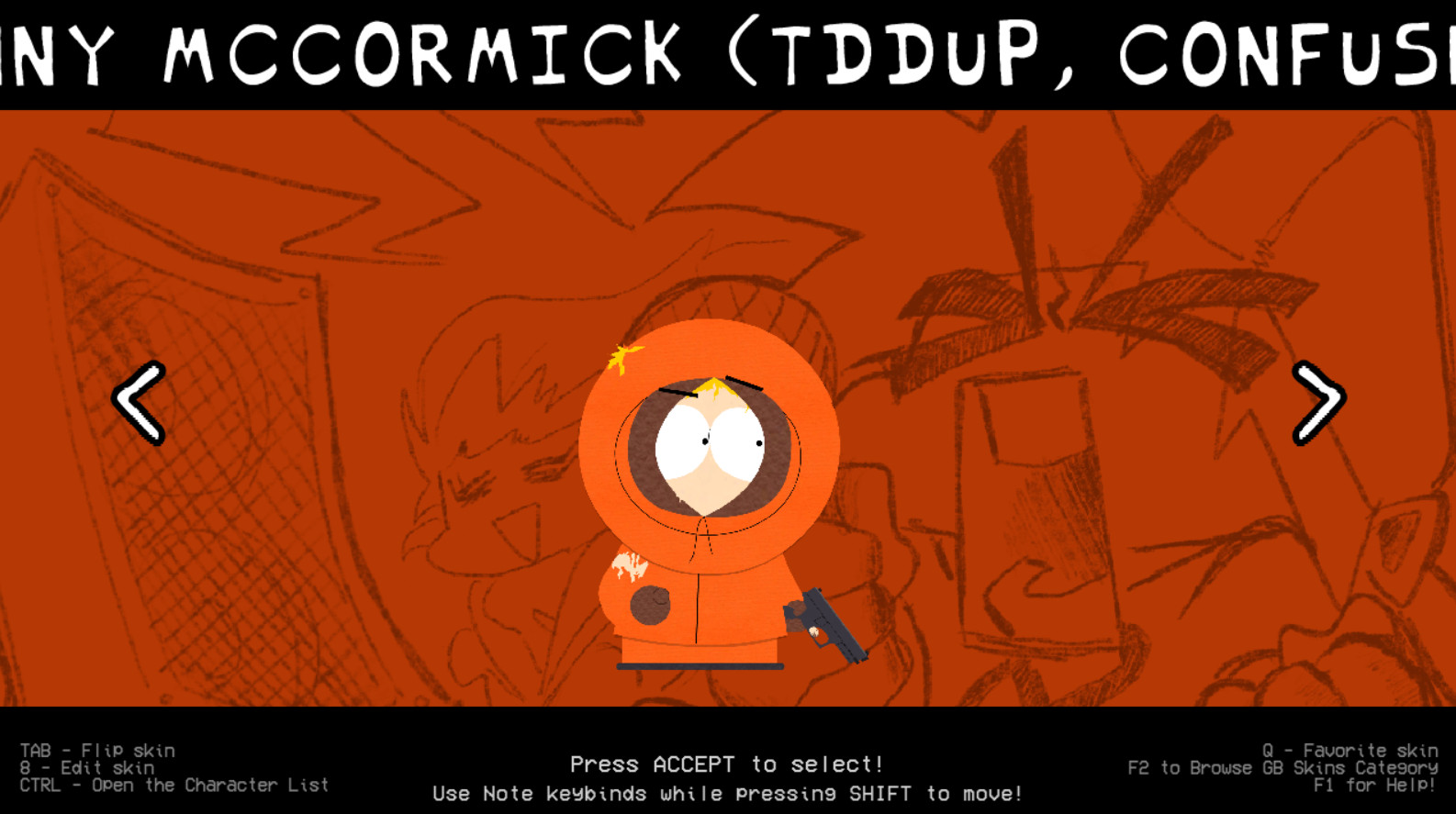 Playable Kenny McCormick (Till Death Do Us Part)