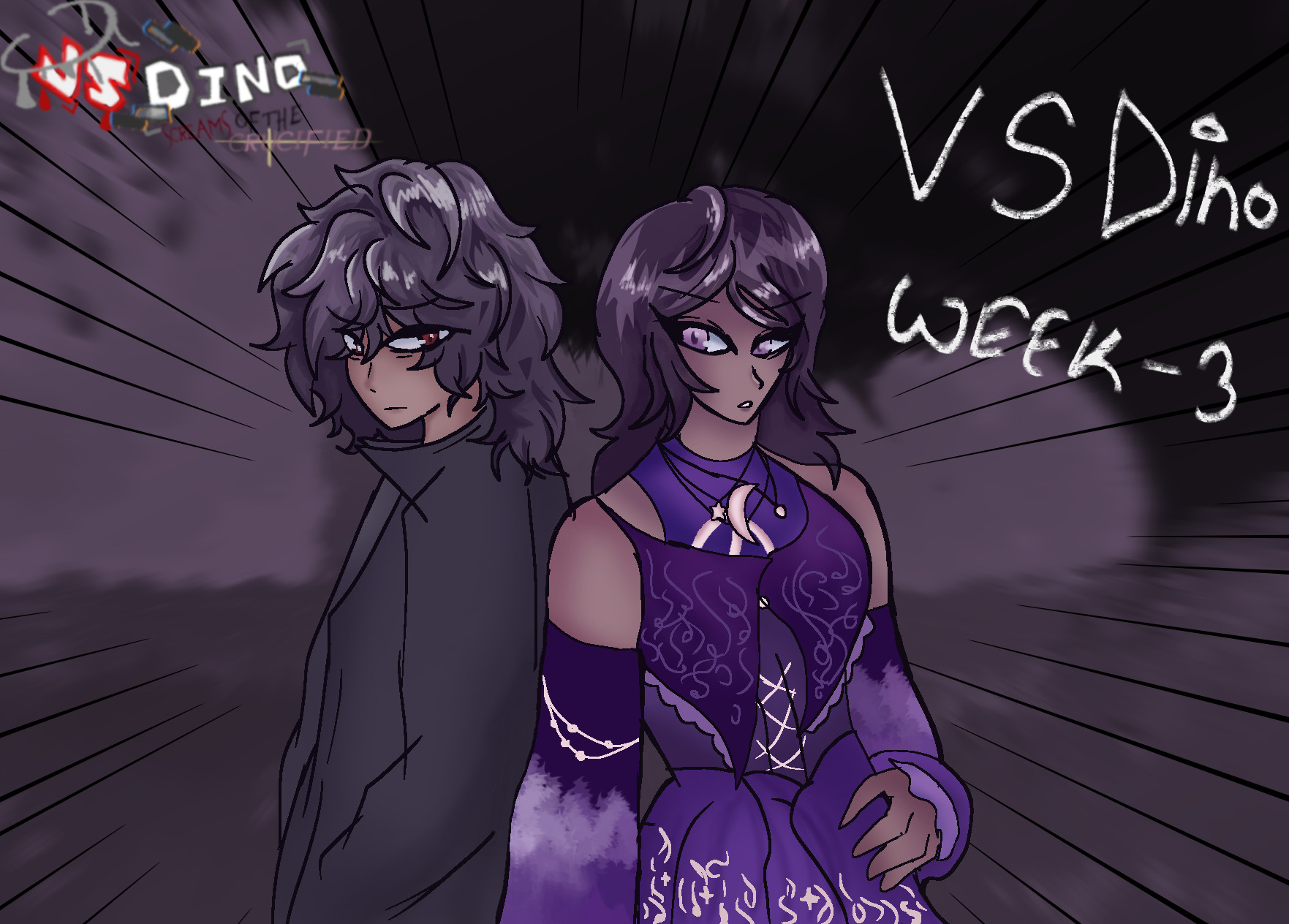 V2 [VS DINO] Screams of the crucified