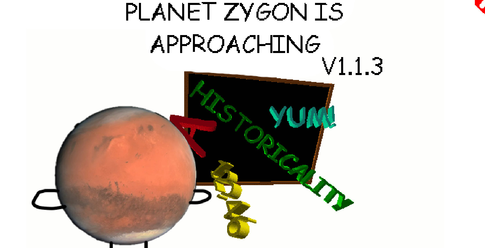 PLANET ZYGON IS APPROACHING