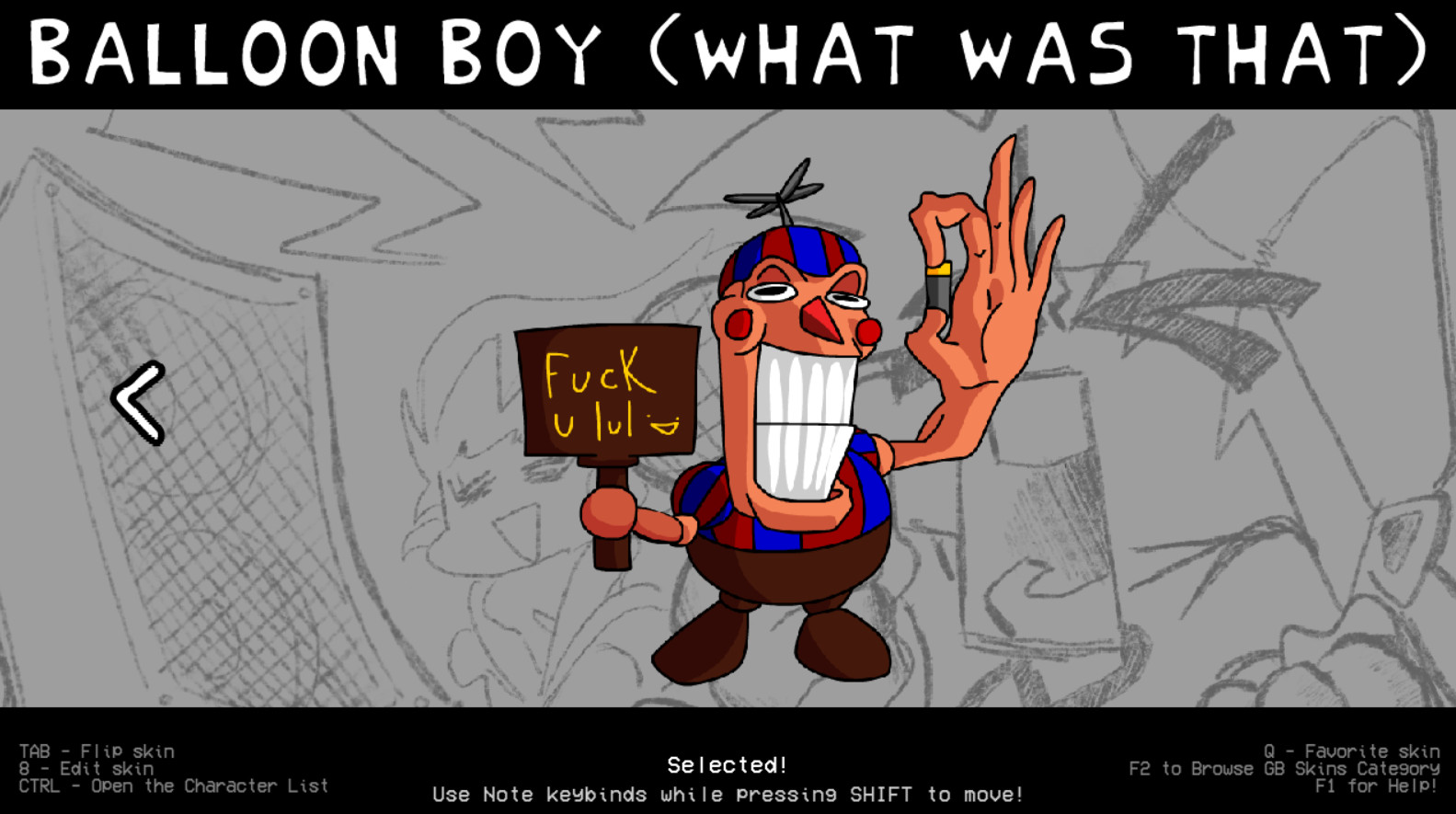 Playable Balloon Boy (BONED ~ WHAT WAS THAT)