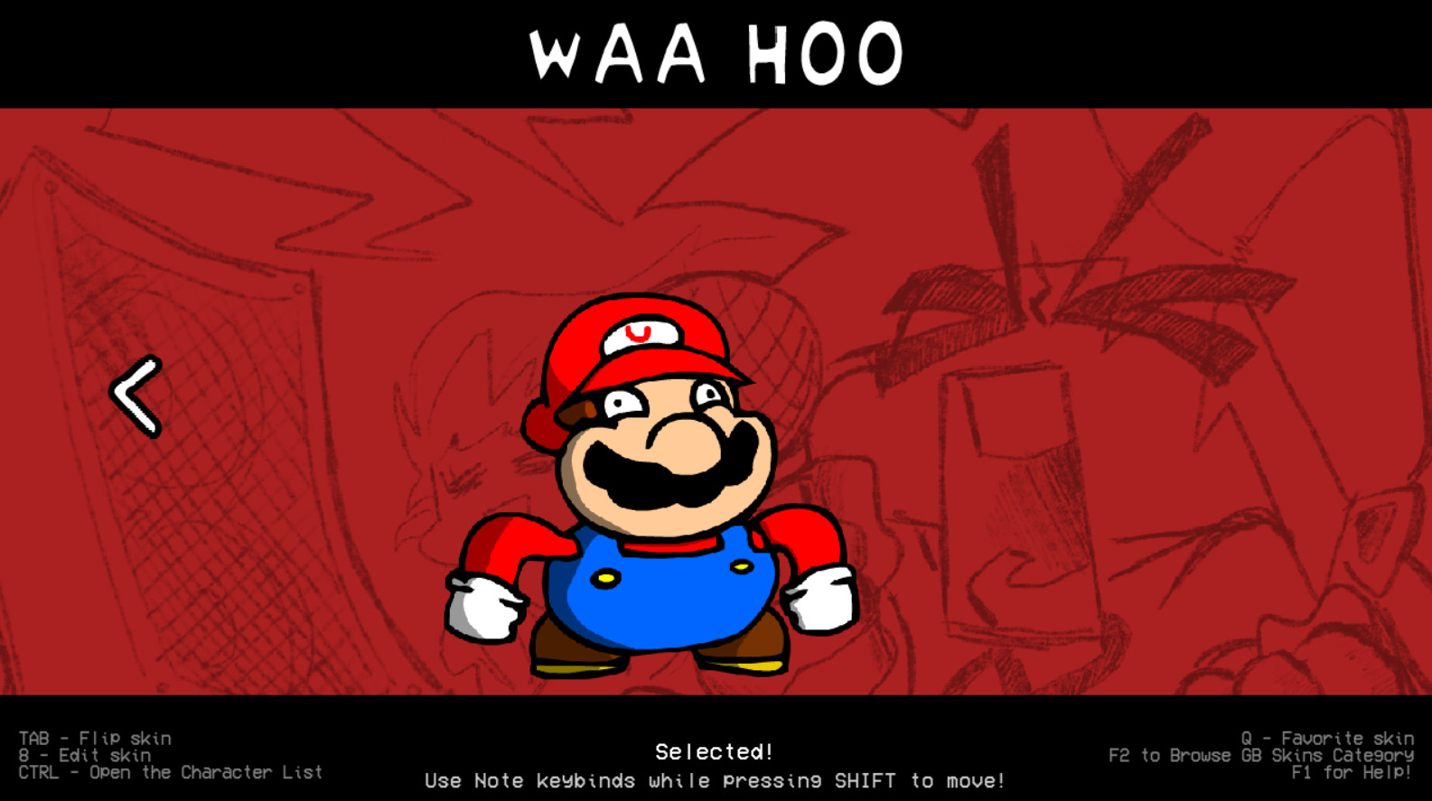 Playable Waa Hoo (V.S. Mokey (Krima Update))