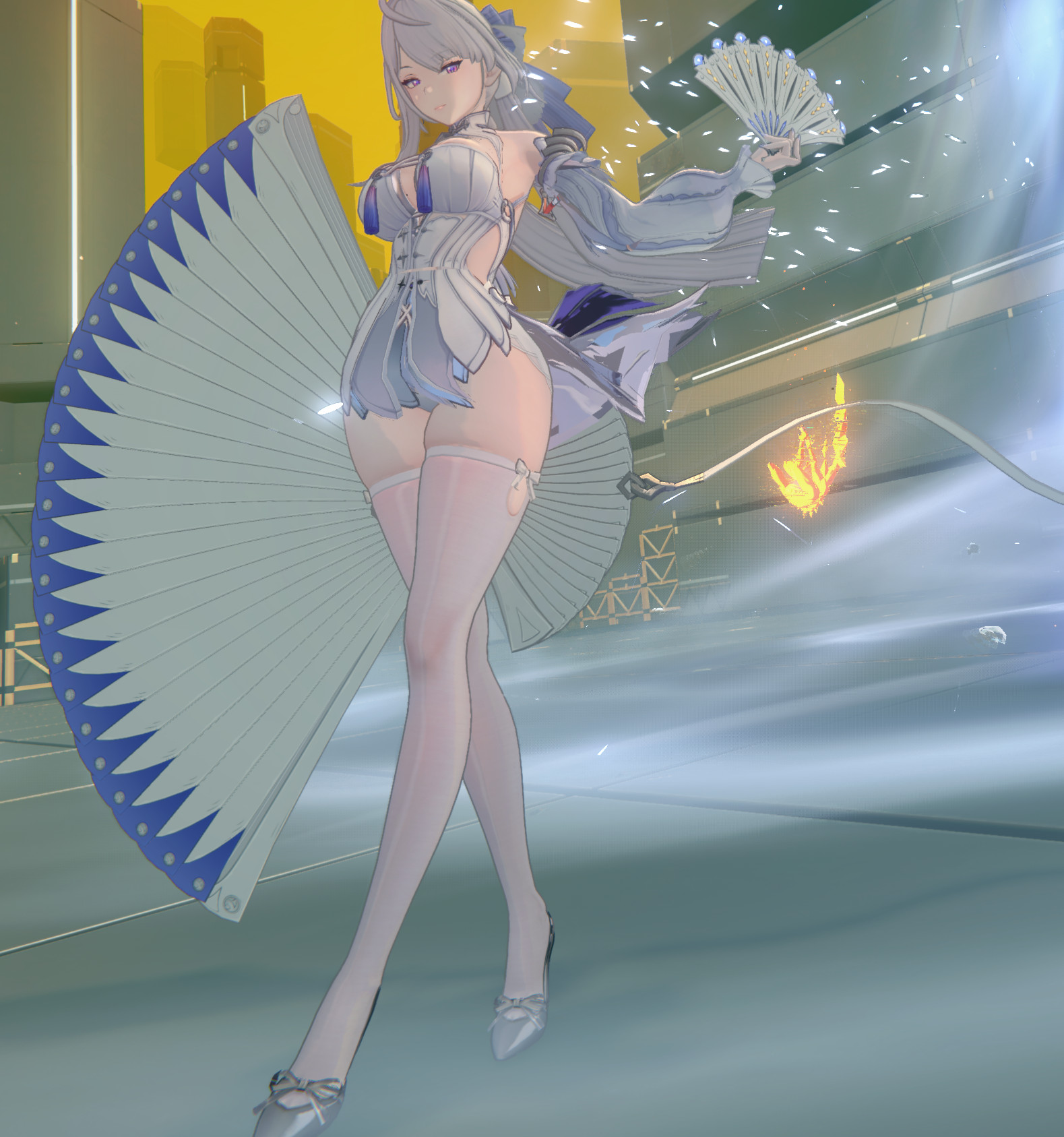 Velina in Remielle's black N white outfit!