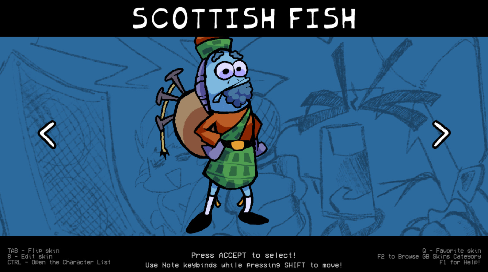 Playable Scottish Fish (Soulless Funkmist)