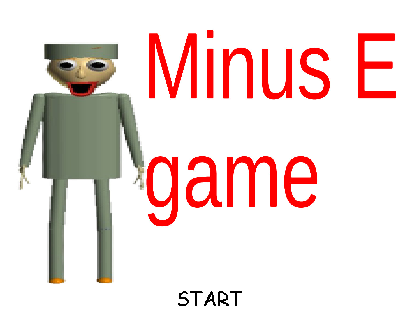 fake MINUS E (-E) reupload