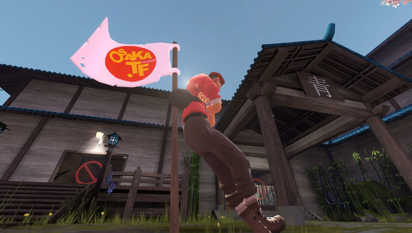 [OSAKA.TF] Azumanga Daioh (Osaka) flags Mod for Team Fortress 2 | TF2 Mods