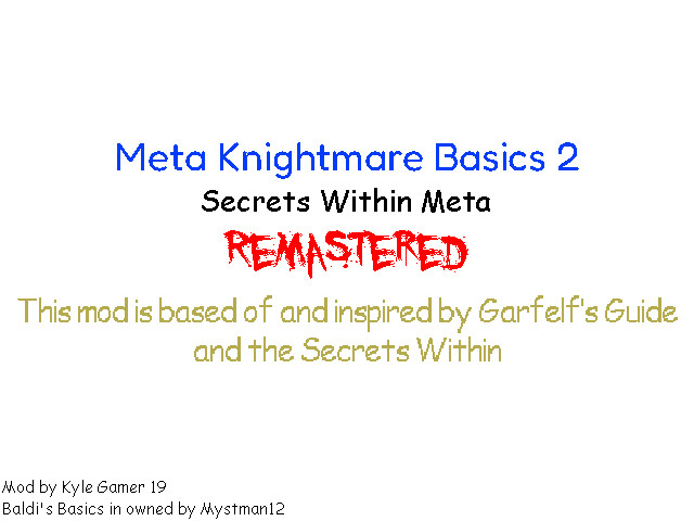 Meta Knightmare Basics 2