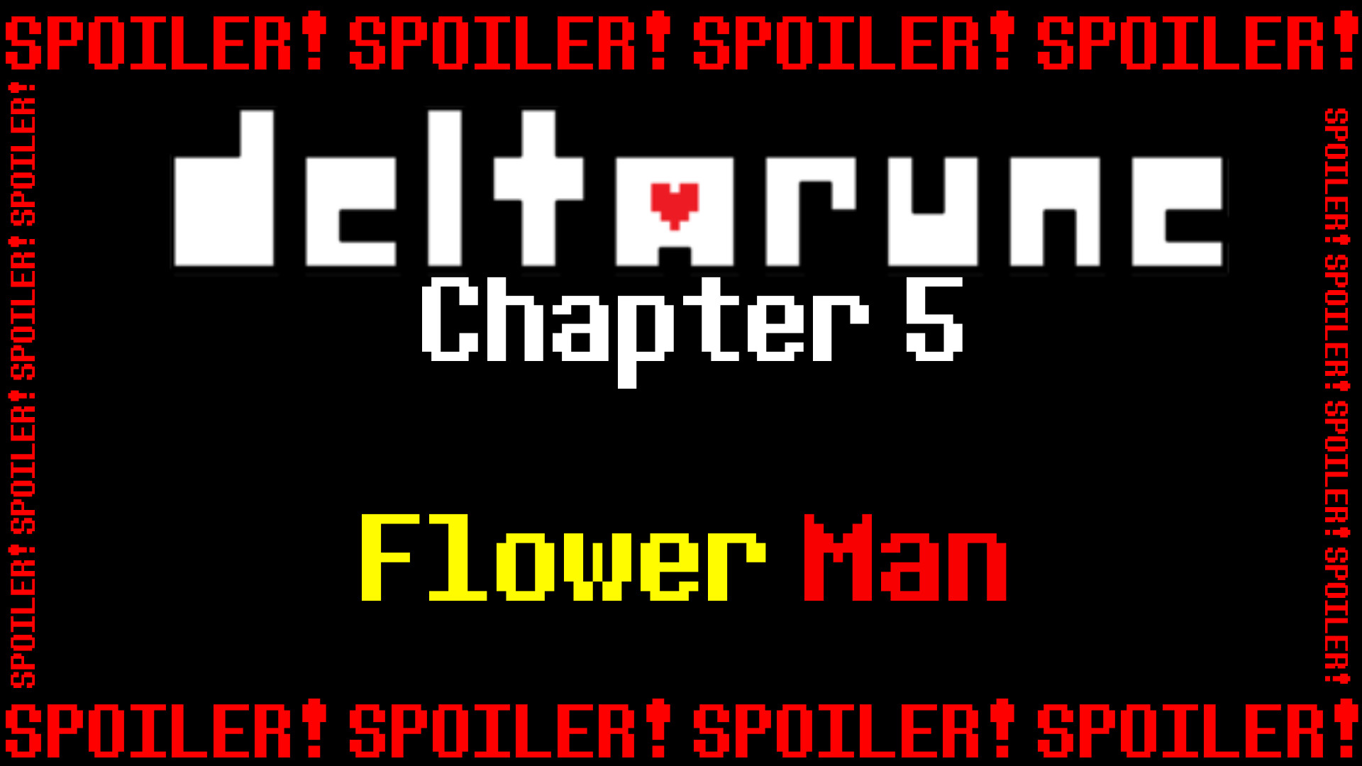 Flower Man - Custom Chart