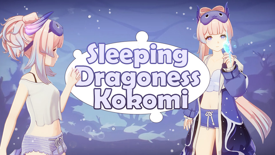 Sleeping Dragoness Kokomi