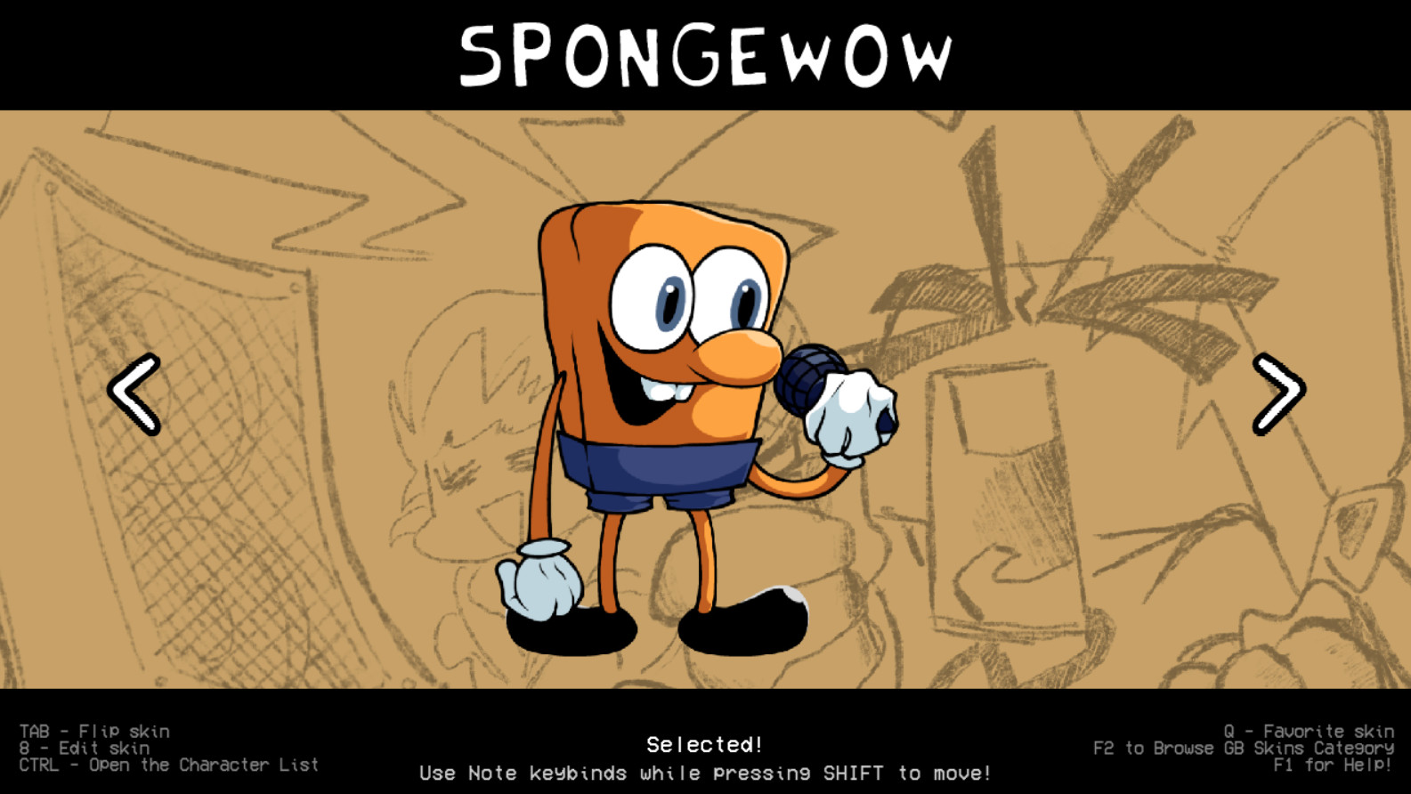 Playable Spongewow (Spongebob Parodies v4)