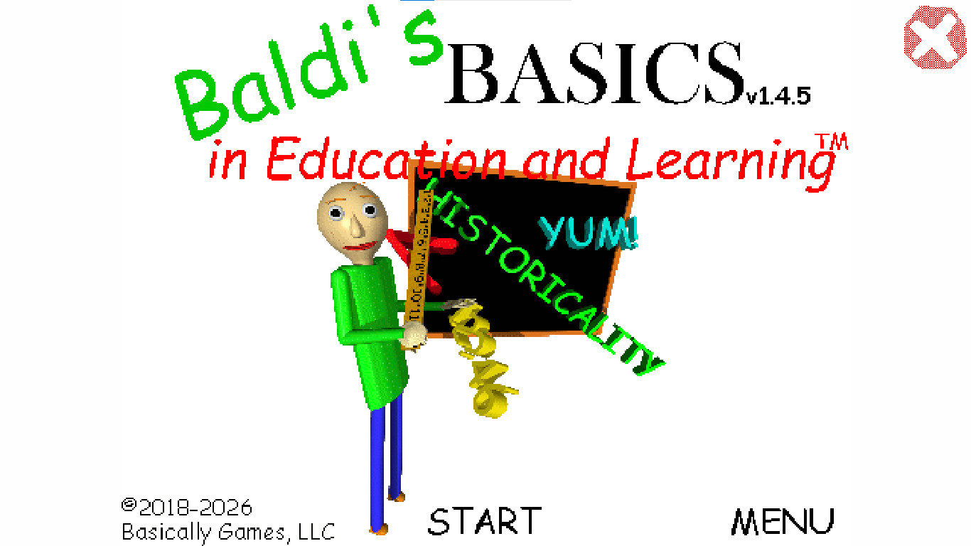 baldi basics but player is faster remastered