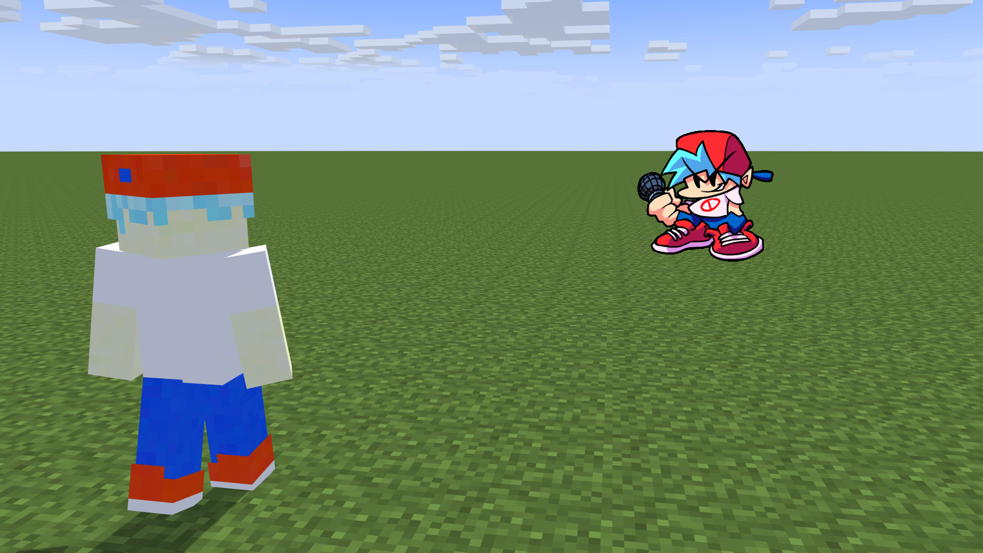 VS MINECRAFT BF