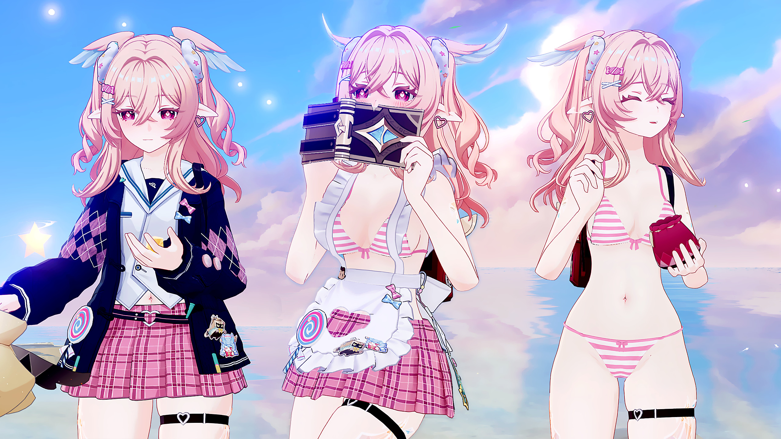 Linnea School Apron Lingerie Mod