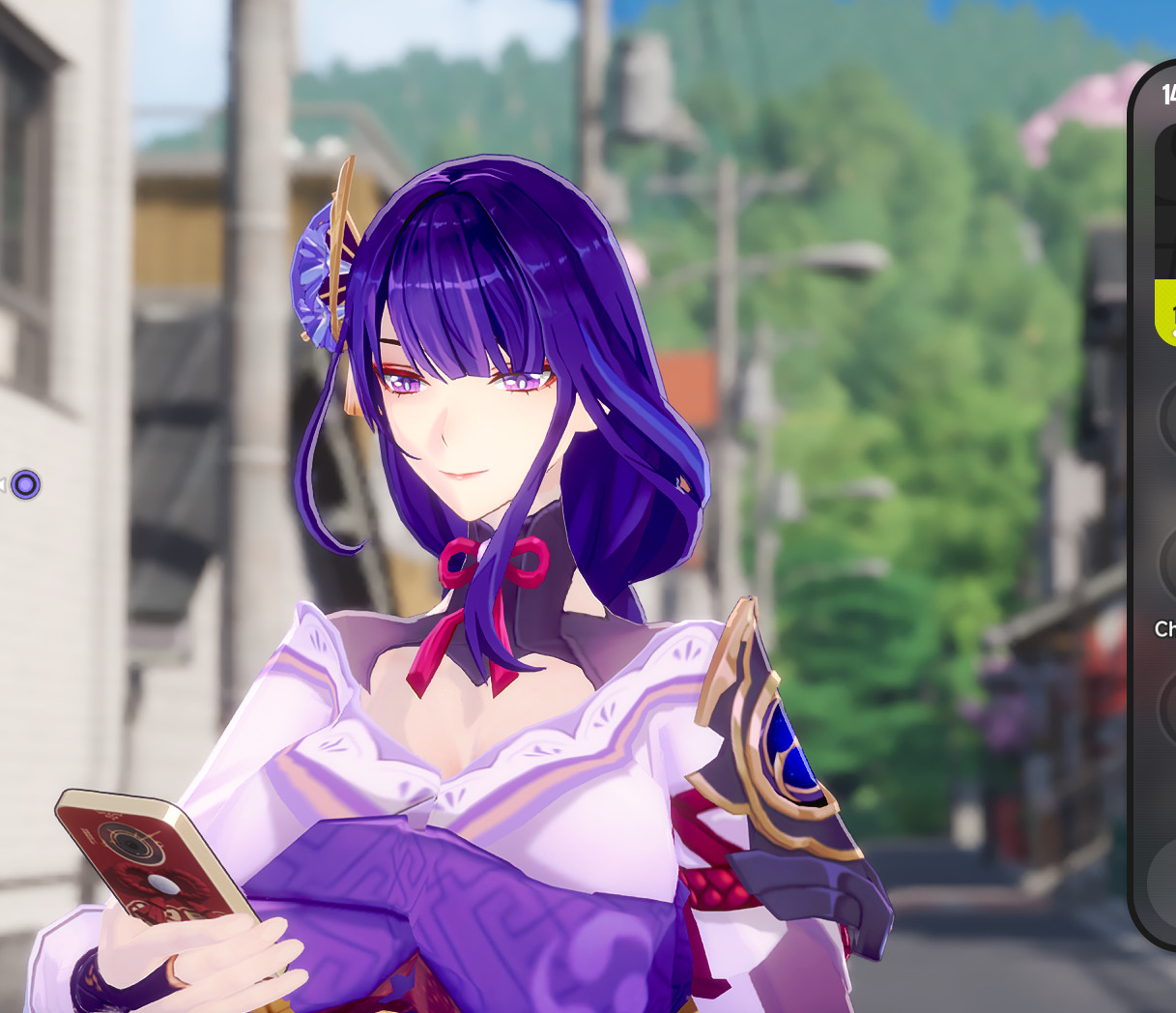 Raiden Shogun as Hotori Mod