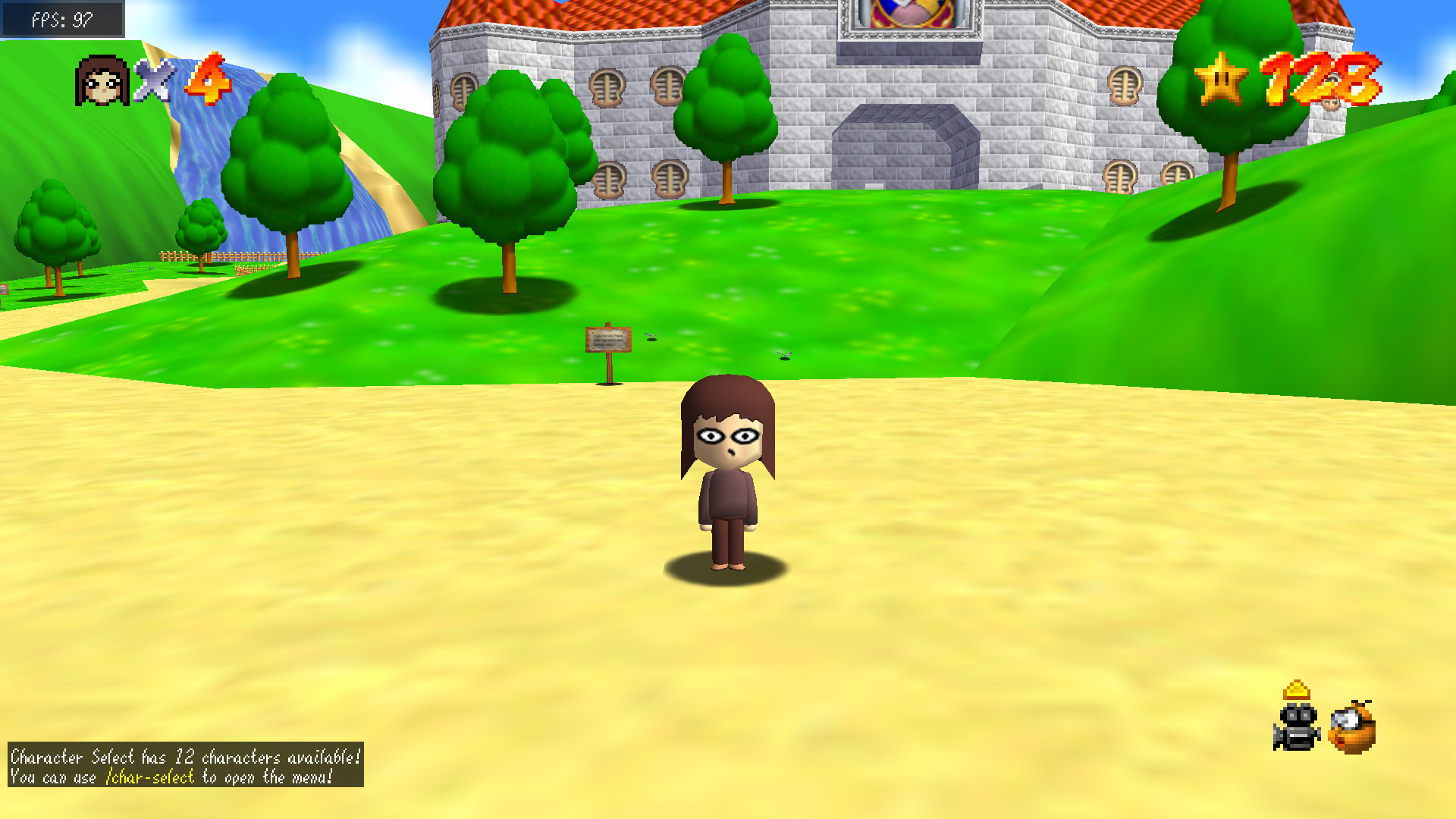 [CS] Care (petscop) Mod for Super Mario 64 PC Port | SM64 PC Mods