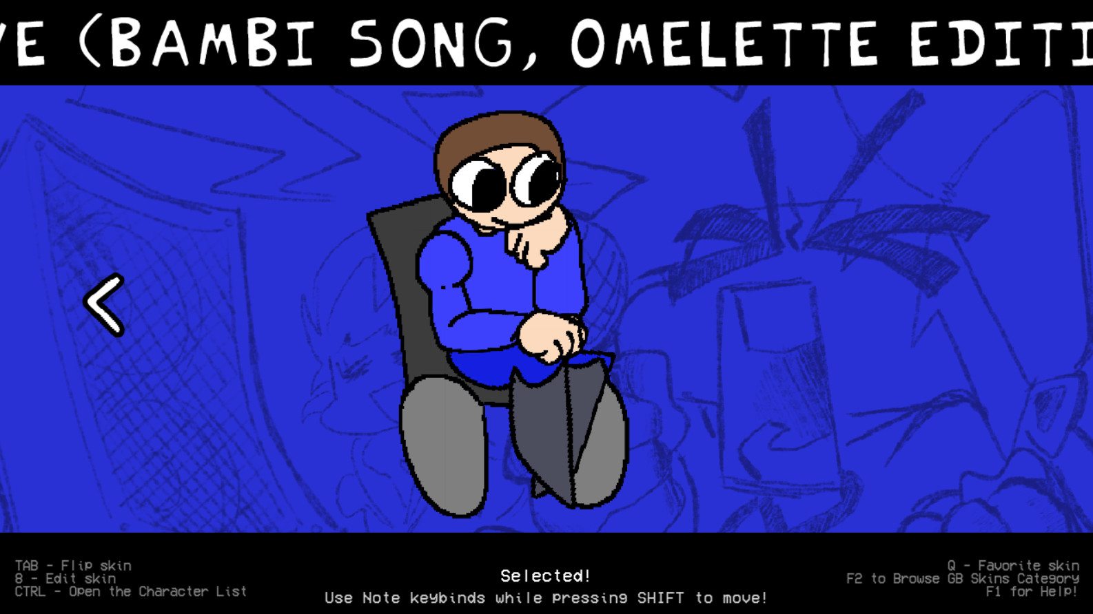 Playable Dave (Dave and Bambi: Omelette Edition)