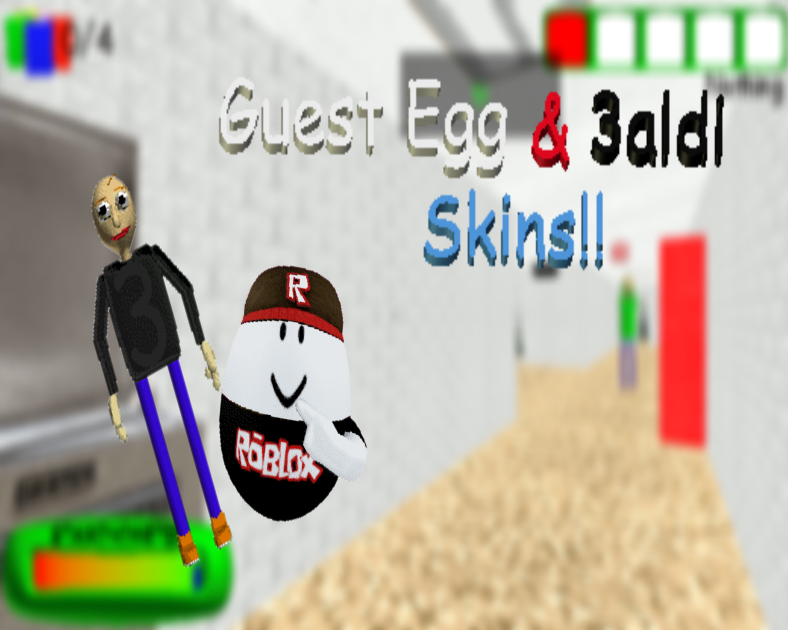 Guest Egg & 3aldi skins