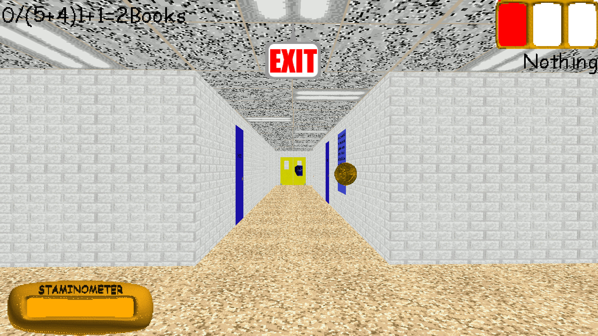 ONE PLUS ONE EQUALS TWO Mod for Baldi's Basics | Baldi Mods