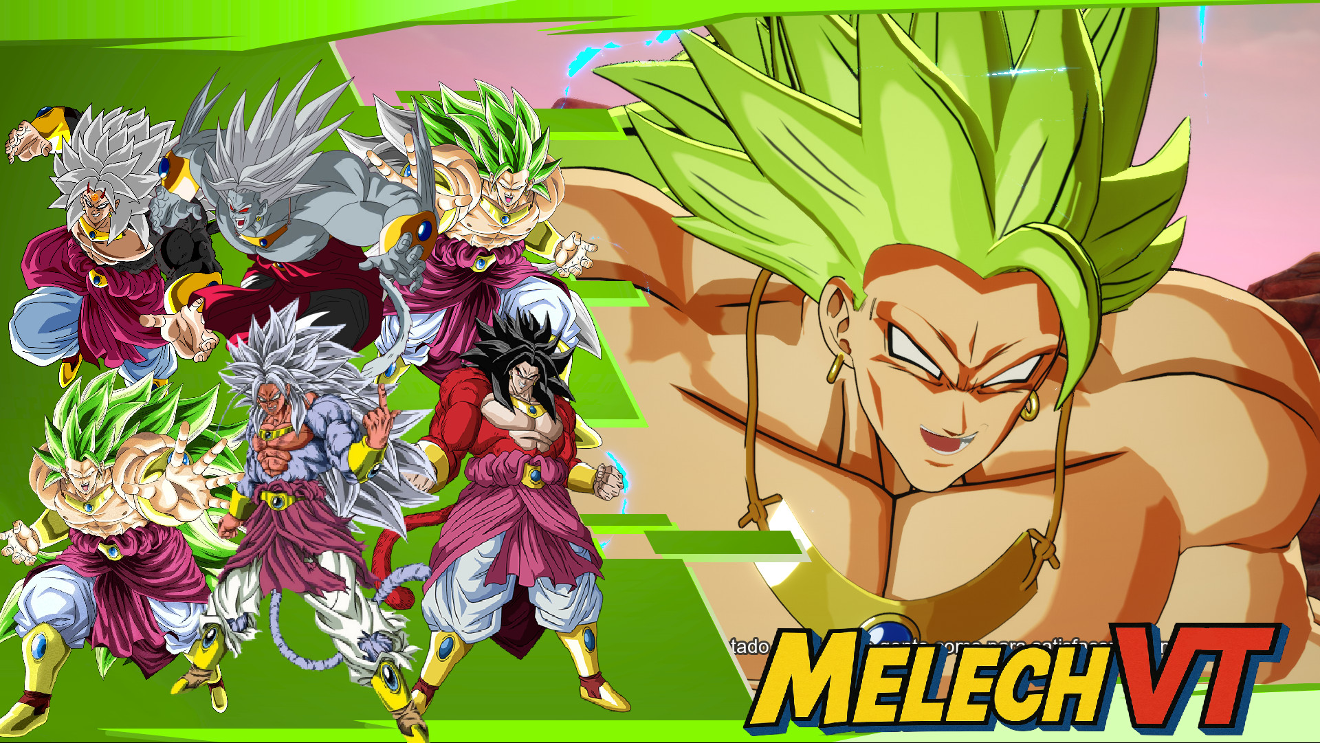 Broly Dragon Ball AF [6 New Slots] Mod for Dragon Ball: Sparking