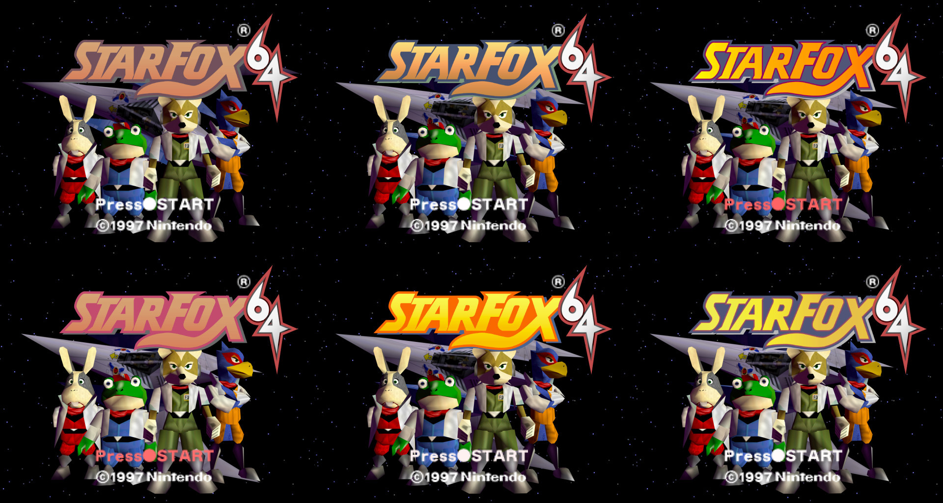 StarFox Logo Collection