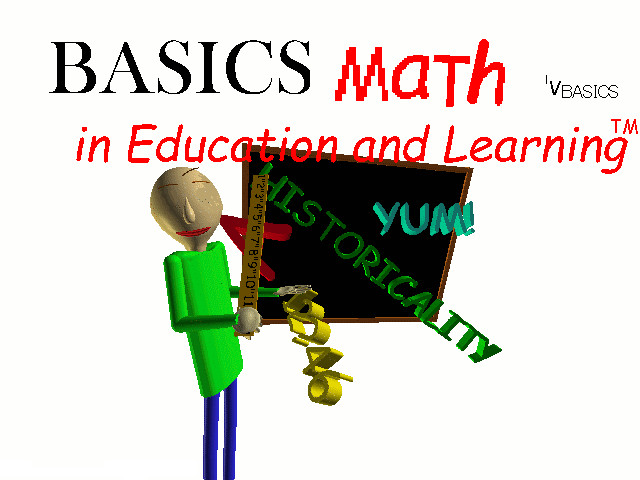 Basics Math (A scary Baldi Mod)