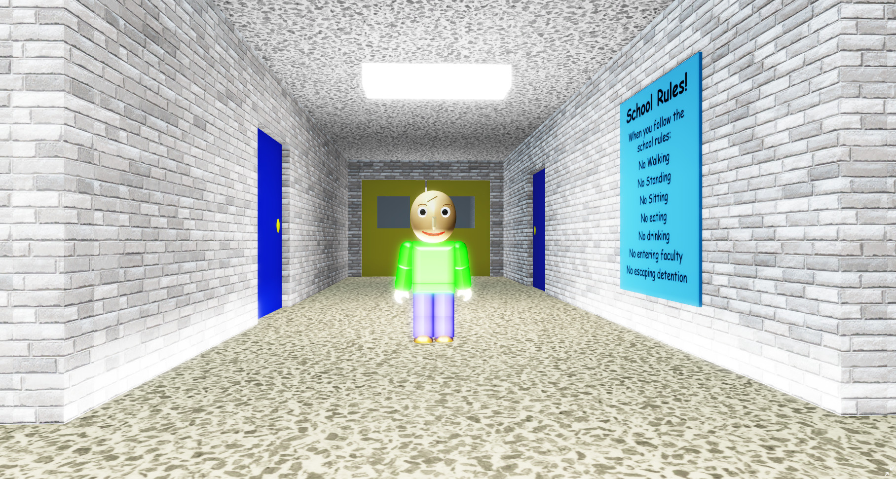 Old Baldi avatar editor background Mod for Roblox | RBLX Mods