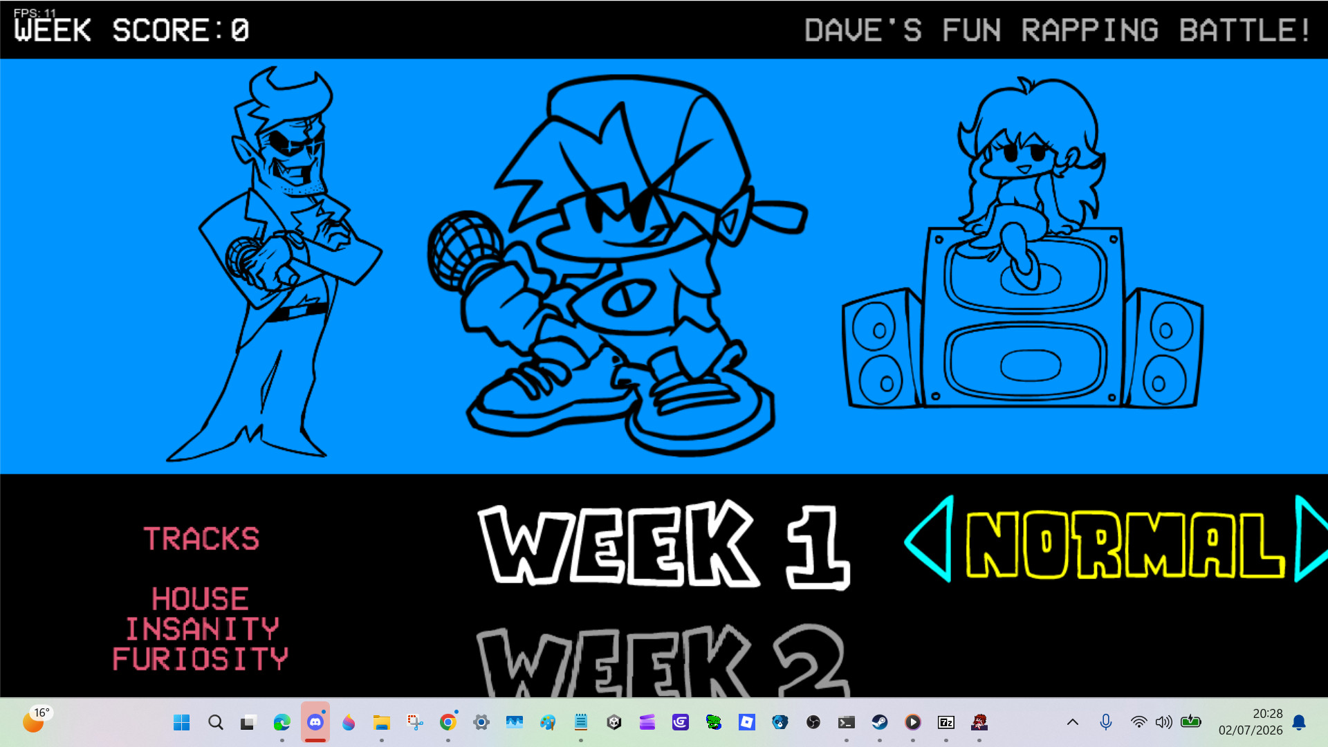 VS Dave And Bambi Beta 1 FNF 0.2.7 Port