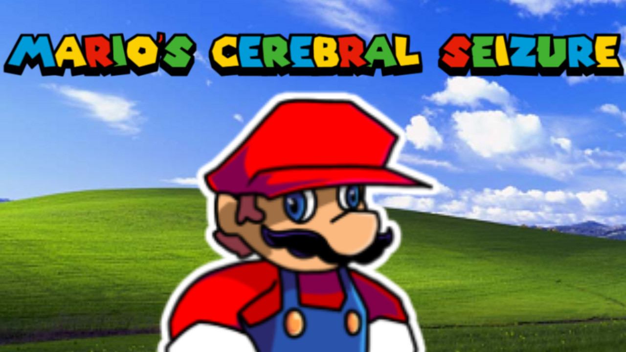 FNF: Mario's Cerebral Seizure