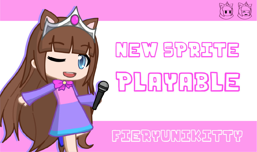 Playable FieryUnikitty (Gacha Life 2)