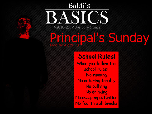 Principal's Sunday