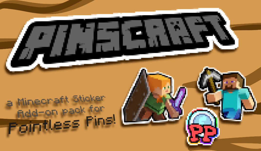 PinsCraft - Minecraft X Pointless Pins Add-on