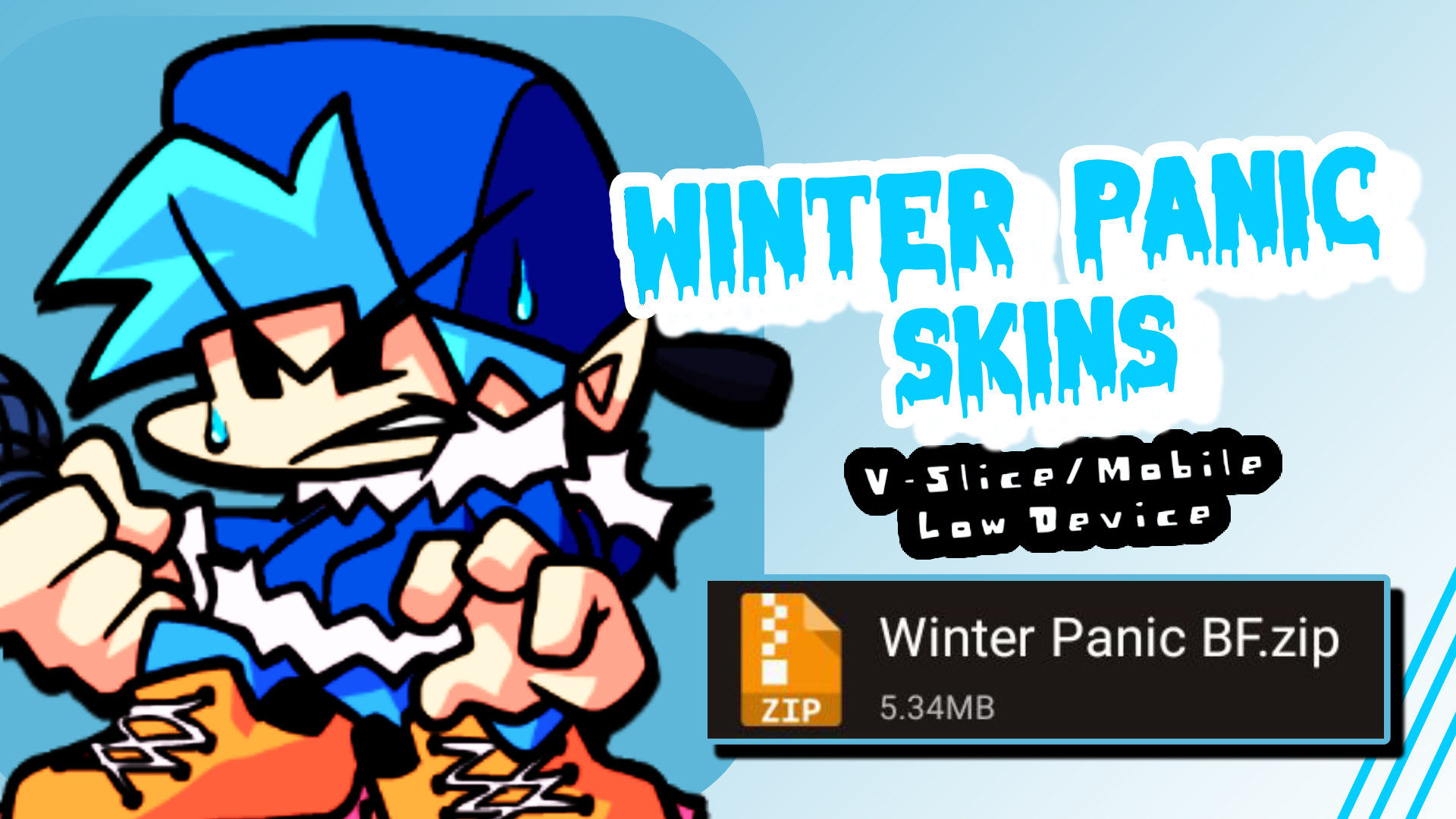 Winter Panic BF. Skins V-Slice