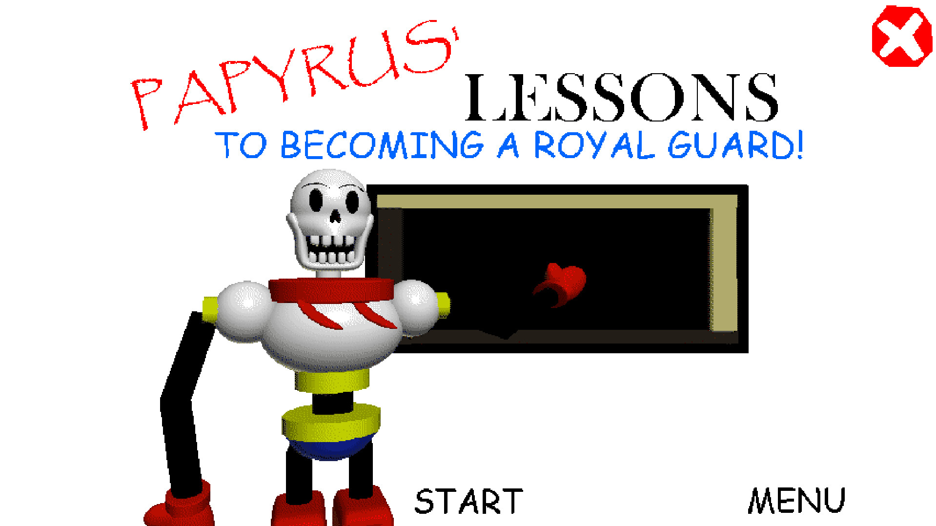 Papyrus' Lessons To becoming a Royal Guard