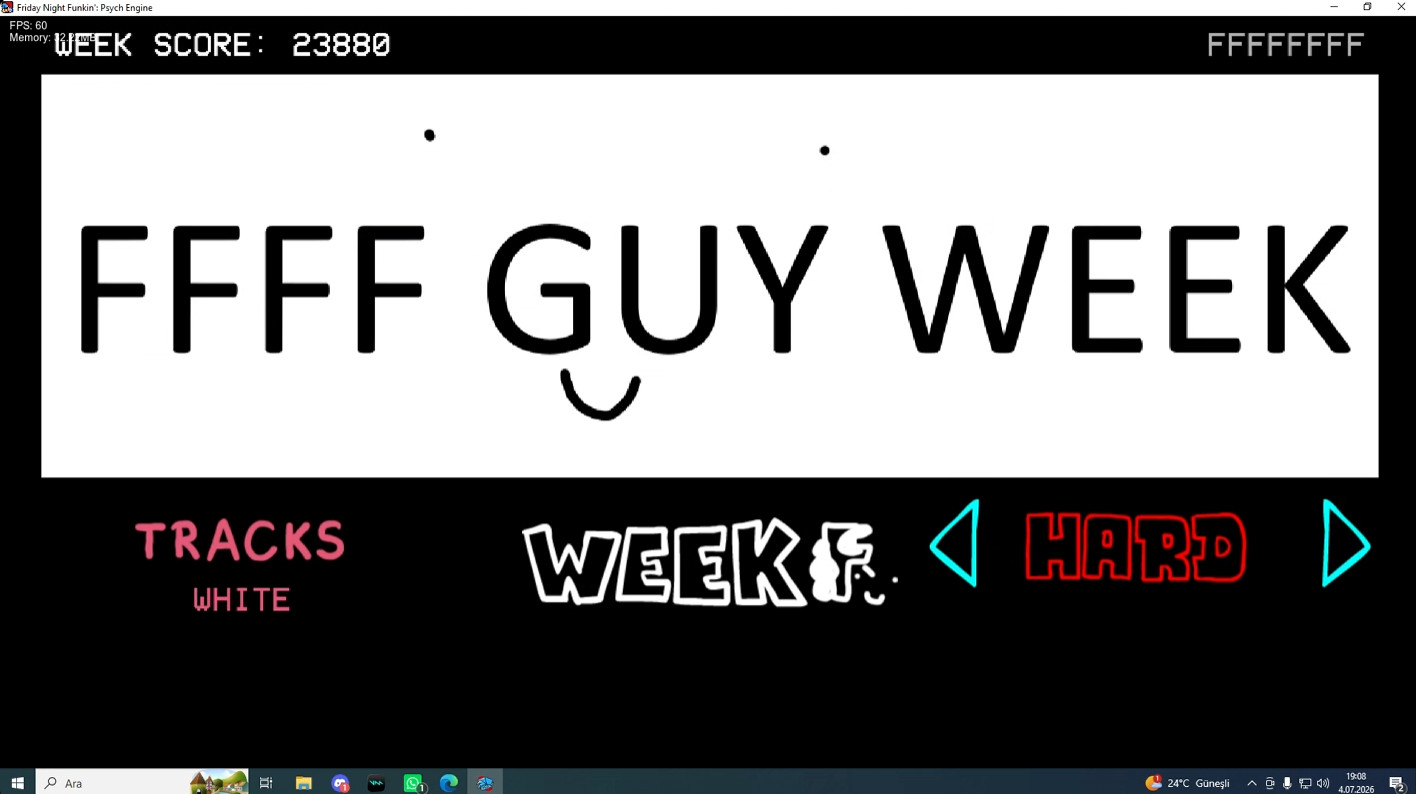 vs #FFFFF guy