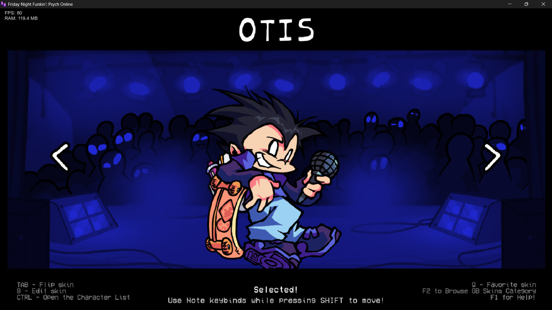 Otis Skins for Psych Online