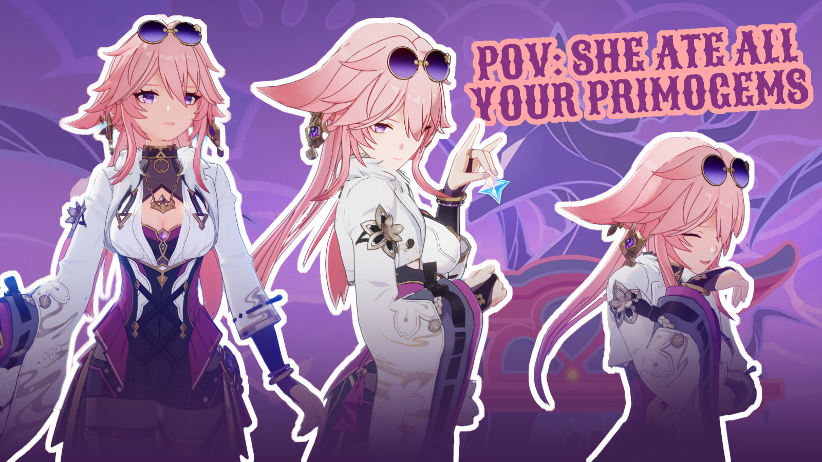 POV: She Ate All Your Primogems (Yae)